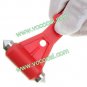 Dual-Head Car Emergency Life-Saving Safety Pointed Hammer with Base