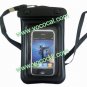Waterproof Case Pouch Bag for iPhone 5 4 Sony Lt26i HTC G18 With Strap Black