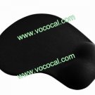 Comfortable Anti-Slip Silicone Wrist Rest Support Mouse Pad Black