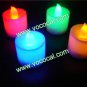 12 x Changing 7 Color Romantic Wedding Flameless LED Candle Light Lamp