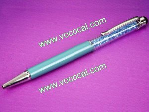 Universal Crystal Capacitive Touch Stylus/Ballpoint Pen for iPhone 5 Galaxy Tab