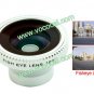 Universal 180 Fish Eye Lens for iPhone 5 4 F200HD F500HD F600HD Silver