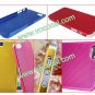 Ultra Thin Aluminum Mesh Heat Dissipation Hard Case Cover Skin for iPhone 5 Red