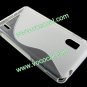 S Line TPU Frosted Protective Case Cover Skin for LG E973 Optimus G Clear White