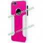 Luxury Plating Hard Protective Case Cover Skin for iPhone 5 Rose