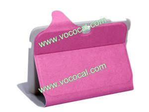Ultra-Slim PU Leather Stand Case Cover Skin for Google Nexus 10 Rose