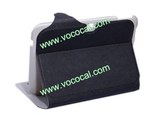 Ultra-Slim PU Leather Stand Case Cover Skin for Google Nexus 10 Black
