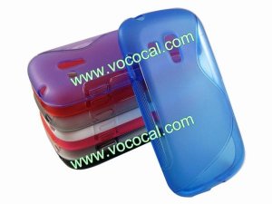 S Line Flexible TPU Protective Case Cover Skin for Samsung Galaxy S3 Mini i8190