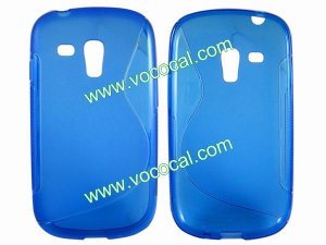 S Line Flexible TPU Protective Case Cover Skin for Samsung Galaxy S3 Mini i8190