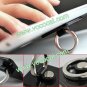 Ring Stand Holder for iPhone 5 4 iPad Mini Samsung Galaxy Note 2 N7100 Black