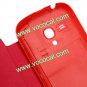 PU Leather Battery Flip Case Cover For Samsung Galaxy S3 Mini i8190 Red