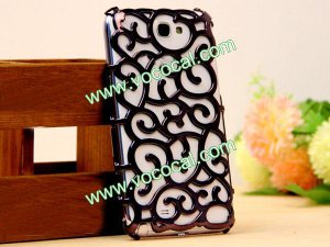Fancy Hollow Out Palace Flower Hard Case Cover for Samsung Galaxy Note 2 N7100