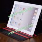 PU Leather Diamond Pattern Book Stand Case Smart Cover for iPad 2 The New iPad 3