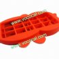 Cute 3D Bee Silicone Case Cover Skin for iPhone 5 Red