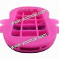 Cute 3D Bee Silicone Case Cover Skin for iPhone 4 4S Rose