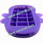 Cute 3D Bee Silicone Case Cover Skin for iPhone 4 4S Purple