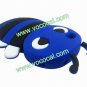 Cute 3D Bee Silicone Case Cover Skin for iPhone 4 4S Blue