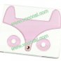 Cartoon Fox PU Leather Stand Case Smart Cover for iPad 2 the New iPad 3
