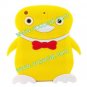 New Cute Cartoon Penguin Animal Silicone Case Cover Skin for iPad Mini Yellow
