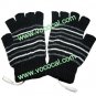 A Pair Men & Ladies USB Powered Heating Warmer Washable Knitted Gloves