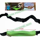 Running Jogging Biking Sports Product Waist Belt Waistband With Pouch Green