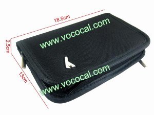 Travel Wallet Passport Holder Document Credit Card Bill Organizer Bag Black