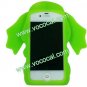 Cute 3D Cartoon Elephant Silicone Case Cover Skin for iPhone 4 4S Green