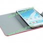 Cute PU Leather Flip Case Cover Skin for Samsung Galaxy Note 2 N7100 Peach