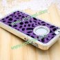 Luxury Bling Rhinestone Crystal Leopard Protective Case Cover for iPhone 5