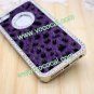 Luxury Bling Rhinestone Crystal Leopard Protective Case Cover for iPhone 5