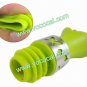 Lily Wine Bottle Plug Cap Pour Pourer Silicone Shutoff Seal Stopper Green