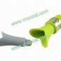 Lily Wine Bottle Plug Cap Pour Pourer Silicone Shutoff Seal Stopper Green
