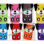 Cute 3D Cartoon Dog Puppy Silicone Case Cover Skin for iPhone 4 4S