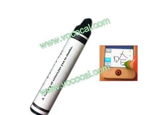 New Crayon Capacitive Stylus Touch Pen for iPhone 5 iPad Samsung N7100 Black