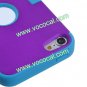Dual Color Silicone + PC Protective Case Cover Skin for iPod Touch 5