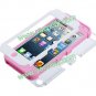 3 In 1 Dual Color Silicone + PC Protective Case Cover Skin for iPod Touch 5