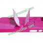 New Cute Special Angel Wing Protective Stand Case Cover Skin for iPhone 5 Rose