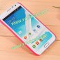 Cute Bowknot Frame Bumper Case Cover for Samsung Galaxy Note 2 N7100 Rose