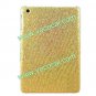 Bling Glitter Skin Sticker Hard Case Cover for iPad Mini Golden