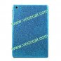 Bling Glitter Skin Sticker Hard Case Cover for iPad Mini Blue