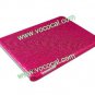 Bling Glitter Skin Sticker Hard Case Cover for iPad Mini Rose