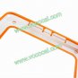 New Arrival Clear PC TPU Bumper Frame Case Cover for iPad Mini Orange