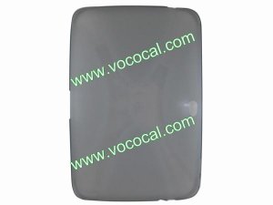 X Line TPU Protective Case Cover Skin for Google Nexus 10 Clear Gray
