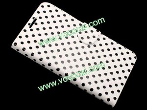 PU Leather Book Flip Stand Case Cover Skin for Samsung Galaxy Note i9220