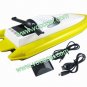 Airship Shape TF Card USB FM Radio Portable Speaker Sound Box Yellow + White