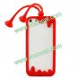 Cute Funny Silicone Cricket Animal Bumper Stand Case Cover for iPhone 5 Red
