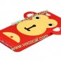 Cute Cartoon 3D Big Monkey Silicone Case Cover Skin for iPhone 5 Red