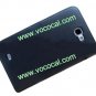 PU Leather Flip Card Holder Case Cover for Samsung Galaxy Note 2 N7100 Black