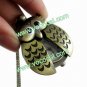Cool Owl Antique Retro Quartz Pocket Watch Necklace Chain Pendant