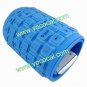 USB 2.0 Silicone Roll Up Foldable Flexible PC Computer Keyboard Blue
